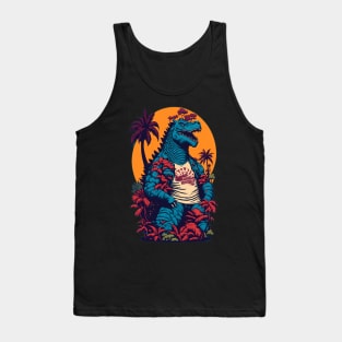 Retro Godzilla Tank Top